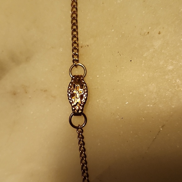 Vintage Nolan Miller Interchangeable Sunflower Pendant Gold Tone Chain Necklace - Picture 6 of 13